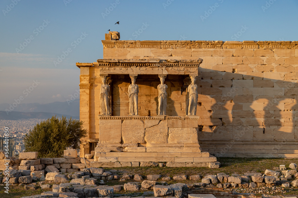 Acropolis of Athens - Erechtheion and the Caryatids