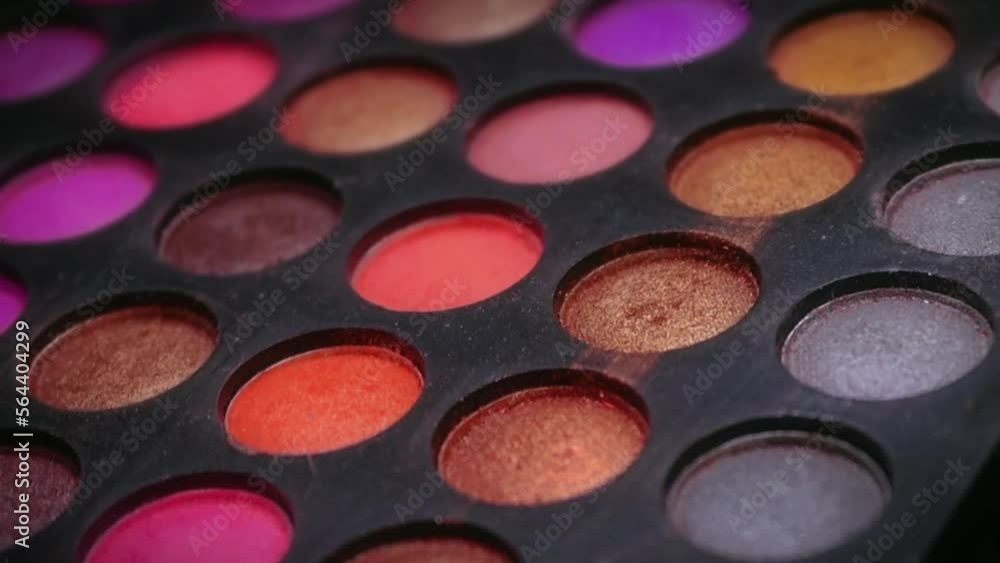 make up palette with brushes, Make up palette set. Professional multicolor eyeshadow palette. Makeup. Professional multicolor eyeshadow make-up palette background, close-up. make up palette with brushes, Make up palette set. Professional multicolor eyeshadow palette. Makeup. Professional multicolor eyeshadow make-up palette background, close-up.