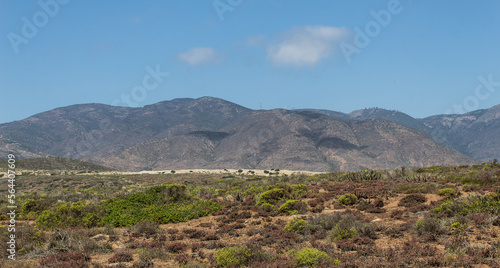 landscape with mountains