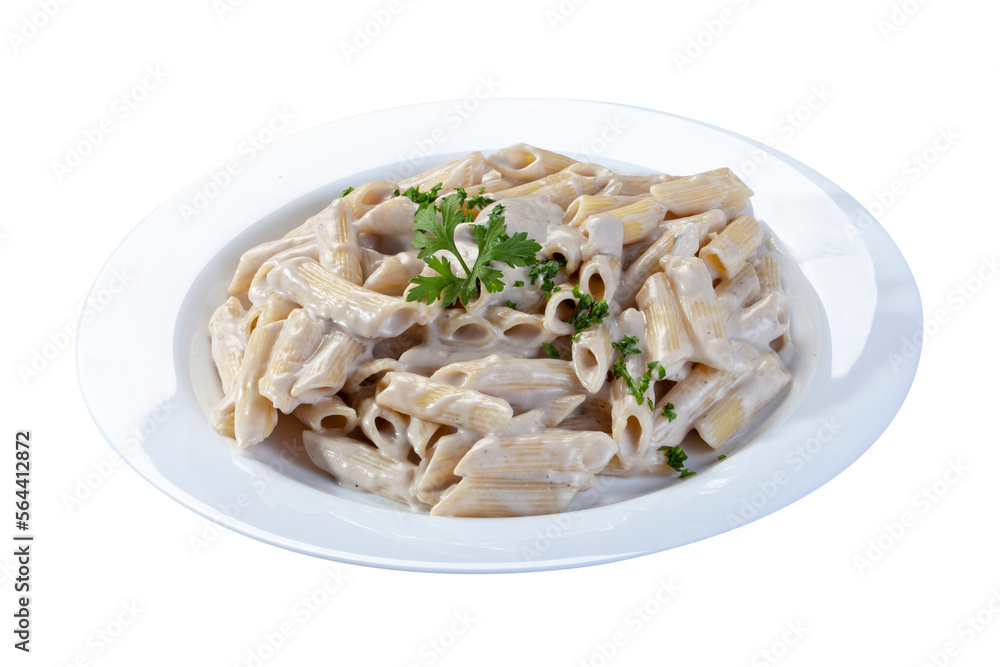 penne with white sauce penne with white sauce