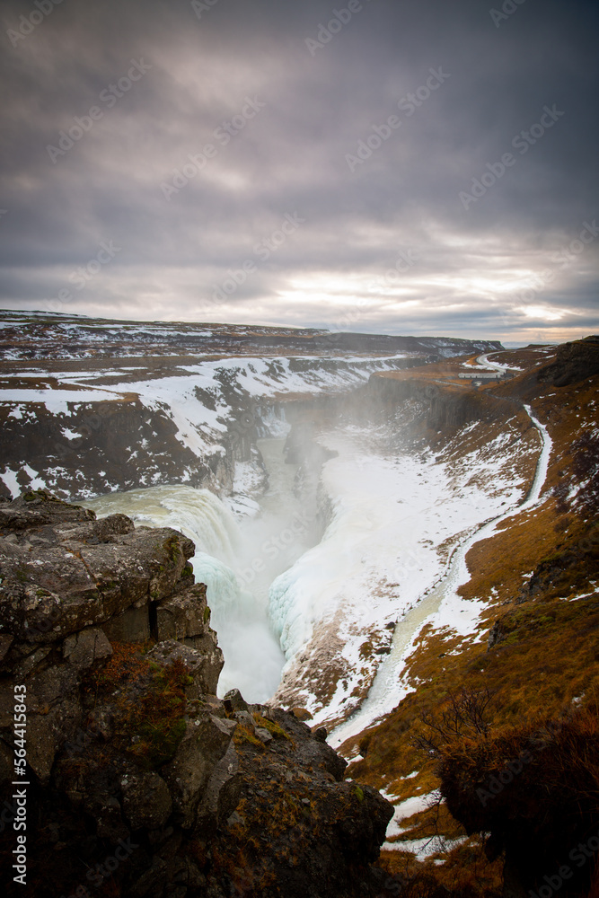 Golden Waterfall