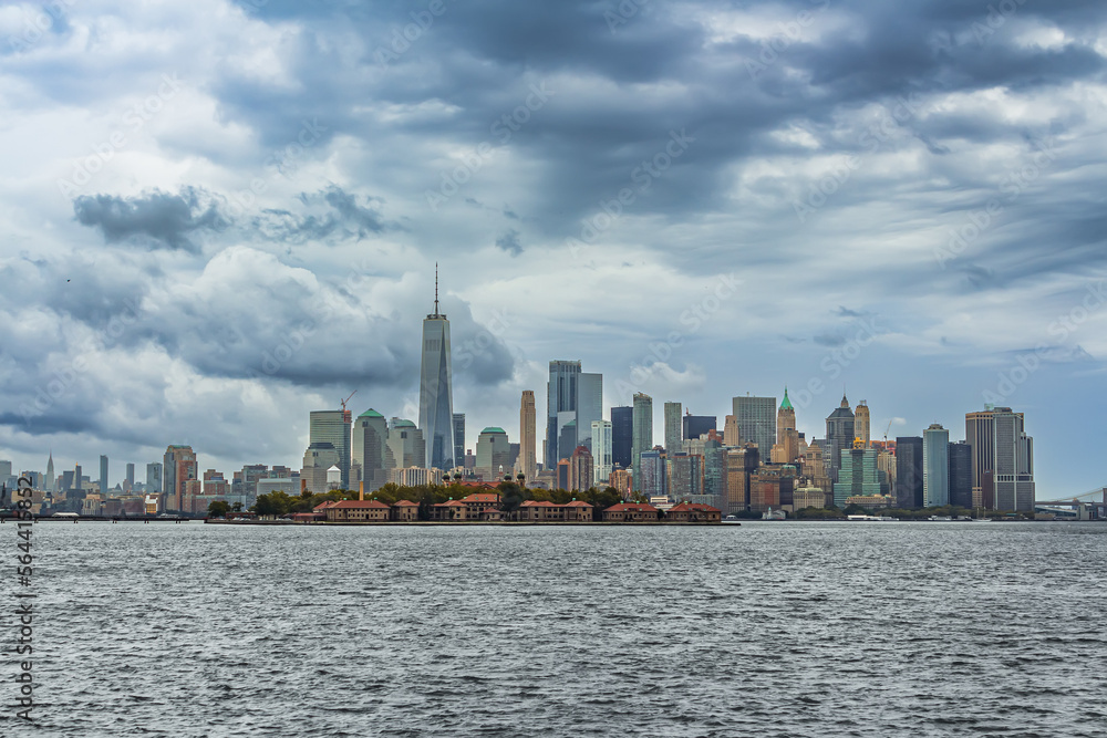 Fototapeta premium New York City - Manhatten skyline view