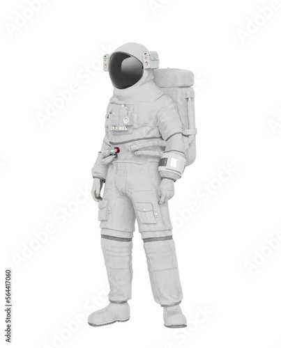 astronaut is standing up © DM7
