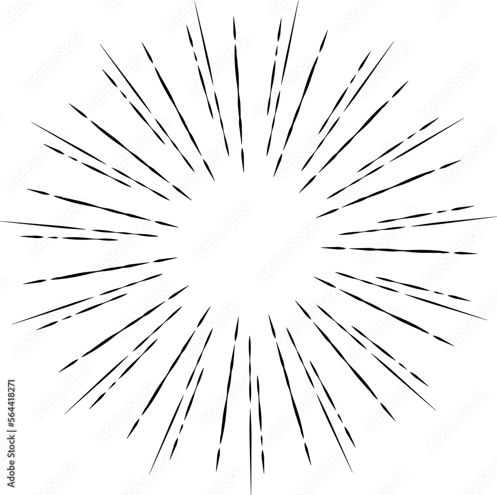 Fototapeta premium Starburst, sunburst