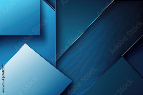 Oxford Blue: Simple and Modern Corporate Vector Background. Generative AI
