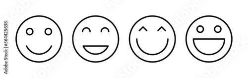 smile icon vector for web and mobile app. smile emoticon icon. feedback sign and symbol