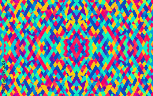 pattern shape with colorize pop art style abstract background