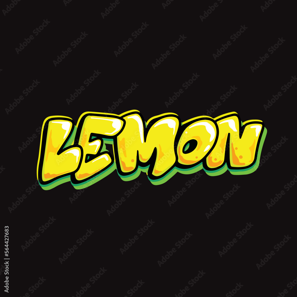 граффити лимон
