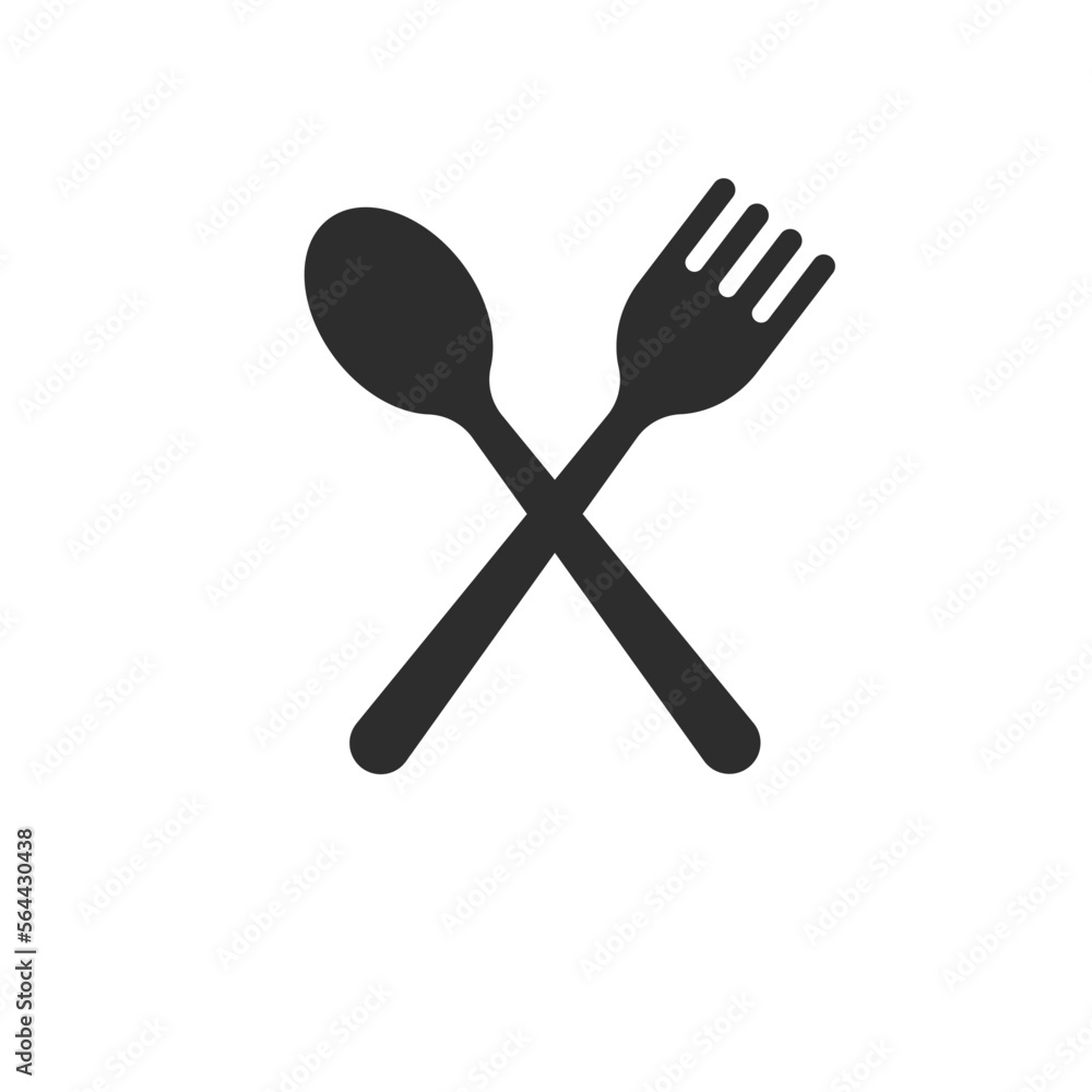 fork spoon icon vector element design template fork spoon icon vector element design template