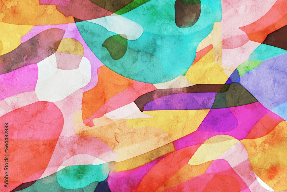 Abstract free geometric background illustration