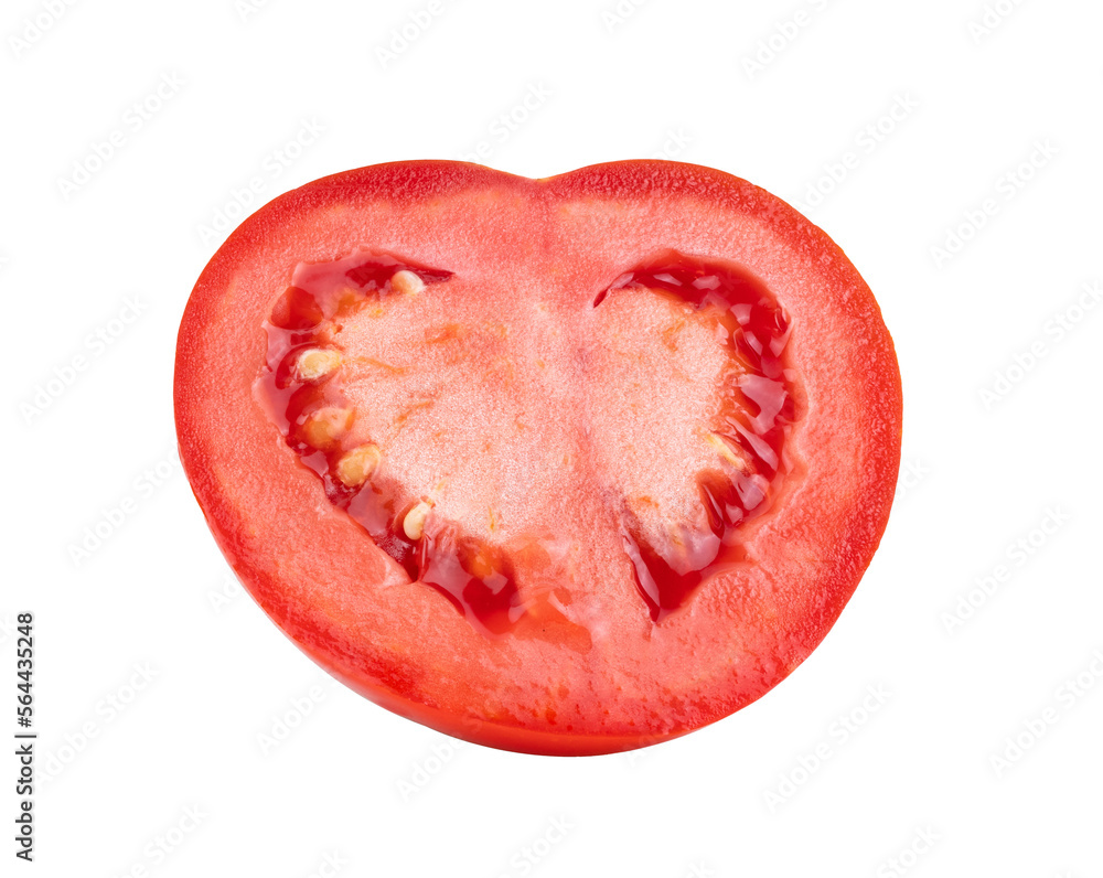 Tomato. half isolated on transparent png Tomato. half isolated on transparent png