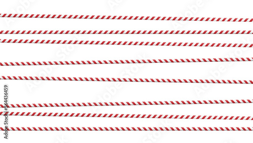 red and white warning banner png