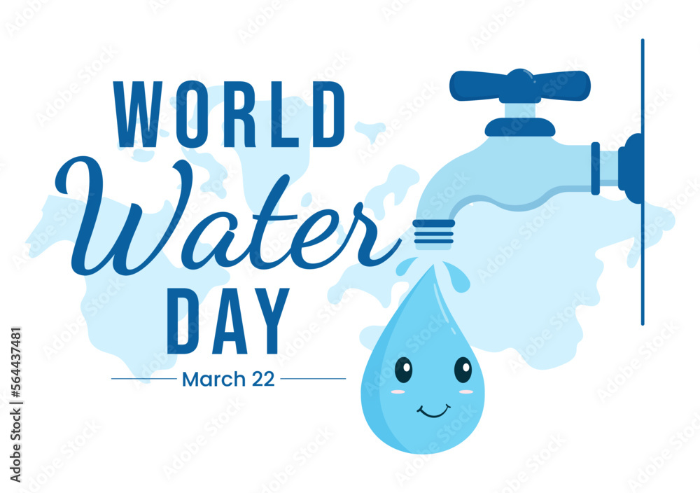 World Water Day on 5 March Illustration with Waterdrop from Earth for Web Banner or Landing Page in Flat Cartoon Hand Drawn Templates Illustration World Water Day on 5 March Illustration with Waterdrop from Earth for Web Banner or Landing Page in Flat Cartoon Hand Drawn Templates Illustration