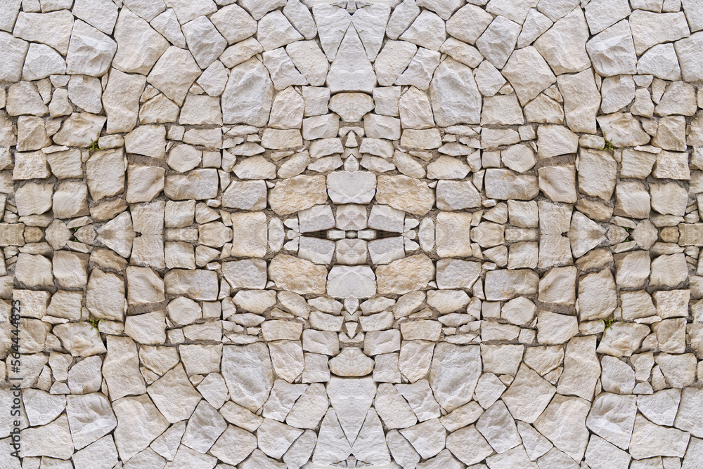 Stone fence wall texture, panoramic garden stonewall, limestone dolomite white slate slab rock texture. abstract background Stone fence wall texture, panoramic garden stonewall, limestone dolomite white slate slab rock texture. abstract background