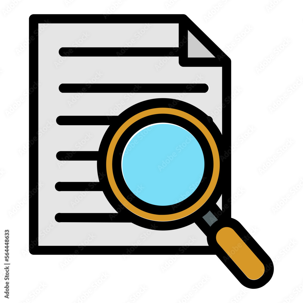 data analysis color line icon data analysis color line icon