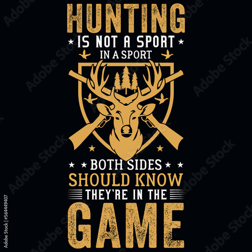 Hunting tshirt design