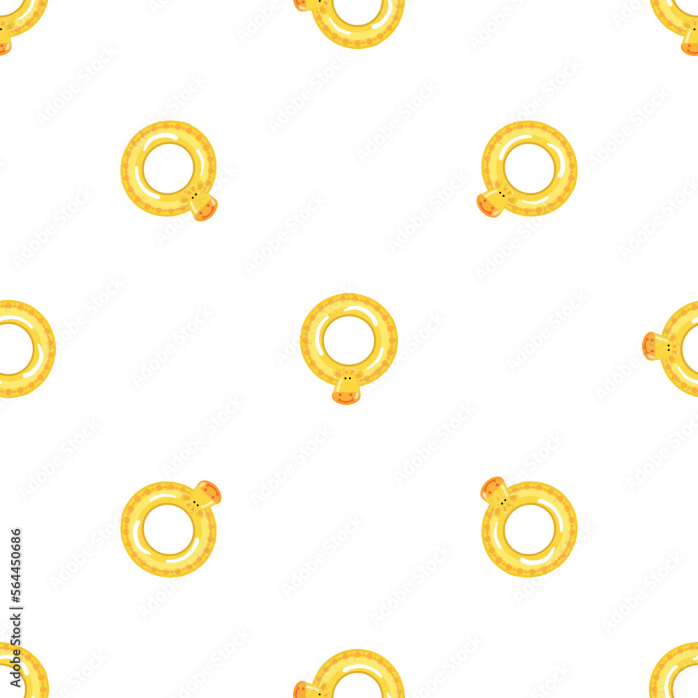Gold ring pattern seamless background texture repeat wallpaper geometric vector