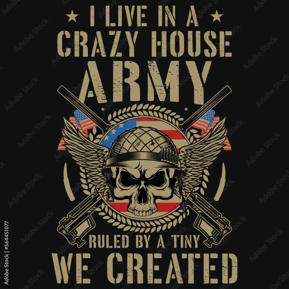 Fototapeta premium Veterans day tshirt design 