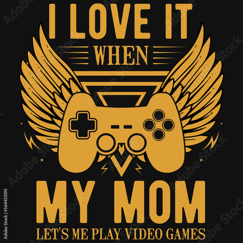 Gaming graphic tshirt design