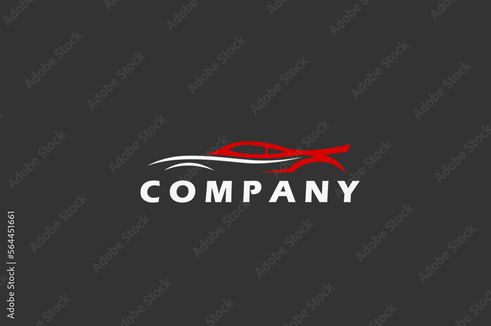 Illustration vector graphic of car racing automotive Illustration vector graphic of car racing automotive