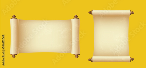 Scroll paper roll, paper roll, Parchment paper roll