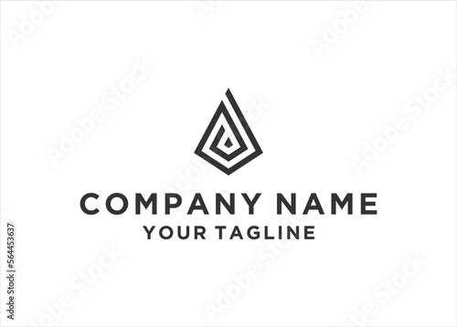 Free Download initial Letter D Logo Design Vector - GFXLoad
