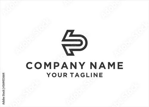 Free Download initial Letter D Logo Design Vector - GFXLoad