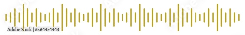 Sound Wave Music Volume Icon Symbol for Logo, Apps, Pictogram, Website or Graphic Design Element. Format PNG 