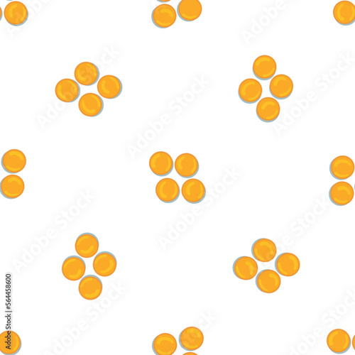 Vitamin pill pattern seamless background texture repeat wallpaper geometric vector