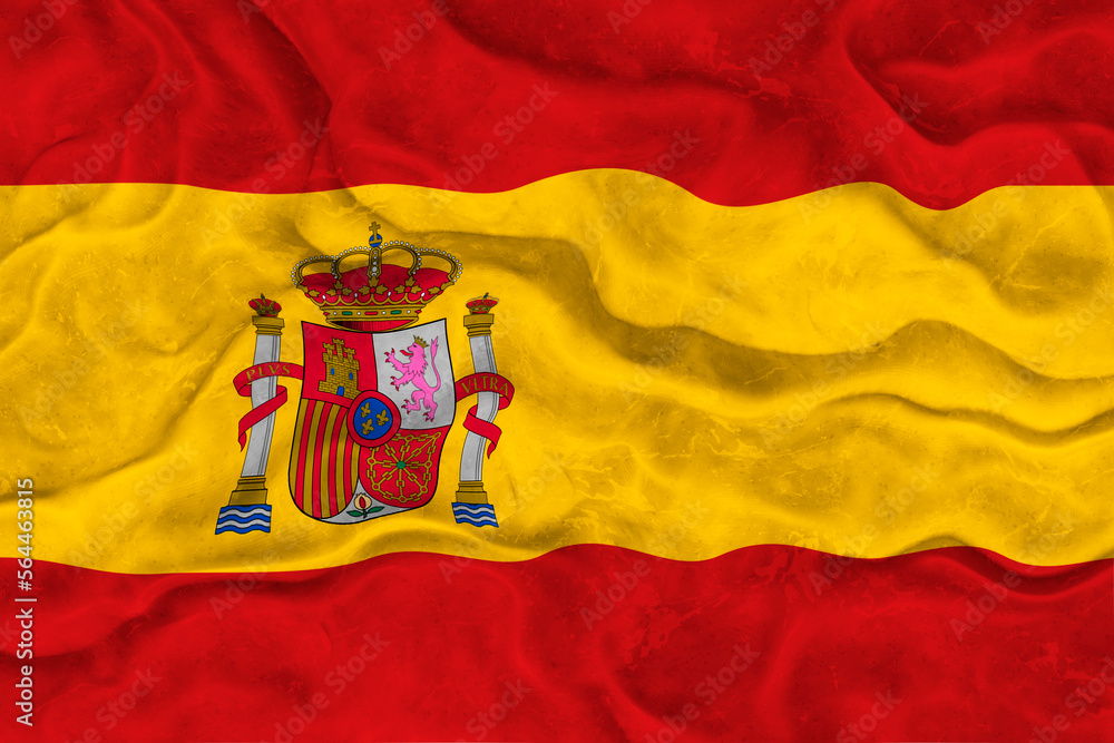 National flag of España. Background with flag of España National flag of España. Background with flag of España