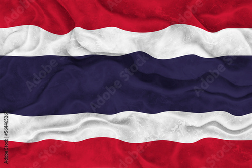 National flag of Thailand. Background with flag of Thailand