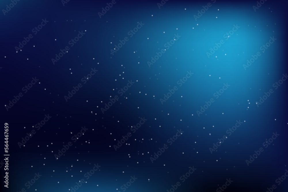 Space background with sparkling stars