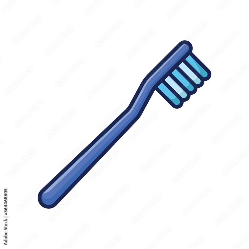 toothbrush icon vector design template in white background toothbrush icon vector design template in white background
