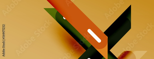 Background overlapping lines. Dynamic lines abstract wallpaper. Straight lines composition vector illustration for wallpaper banner background or landing page