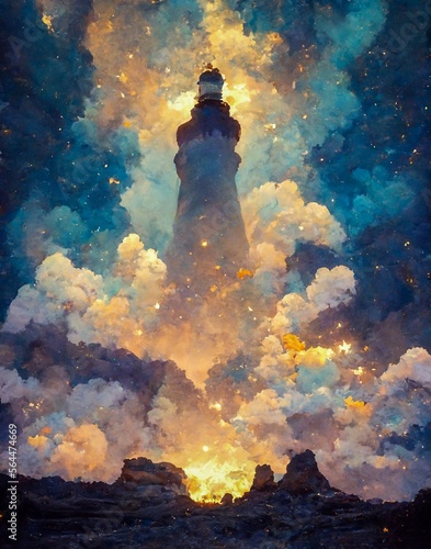 Lighthouse Ai generated art
