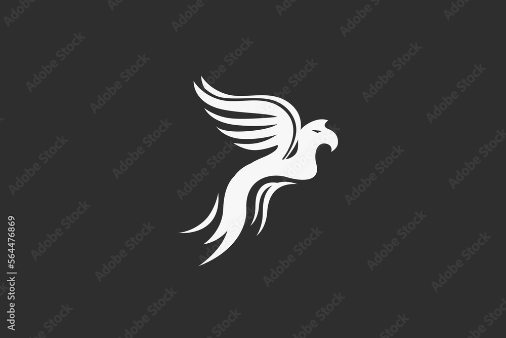 Fototapeta premium Illustration vector graphic of phoenix unique