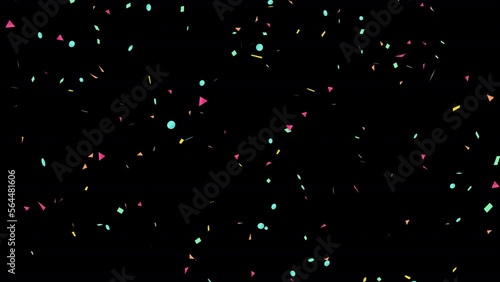 축하 파티클 03 / 03 Confetti (Falls)