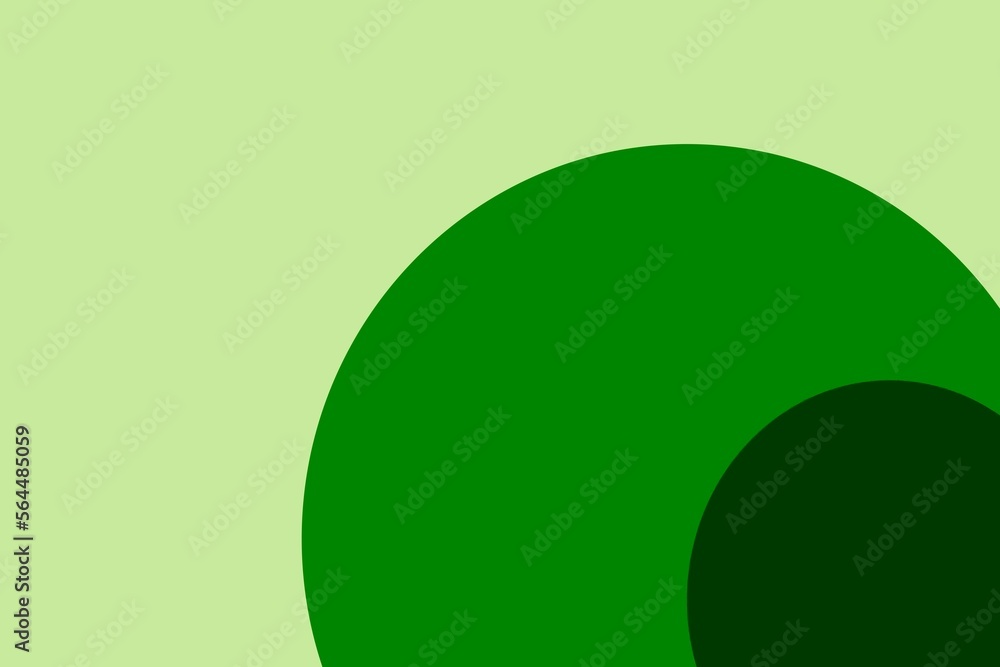 Zielone geometryczne tło, kompozycja półkoli. Zielone geometryczne tło, kompozycja półkoli.