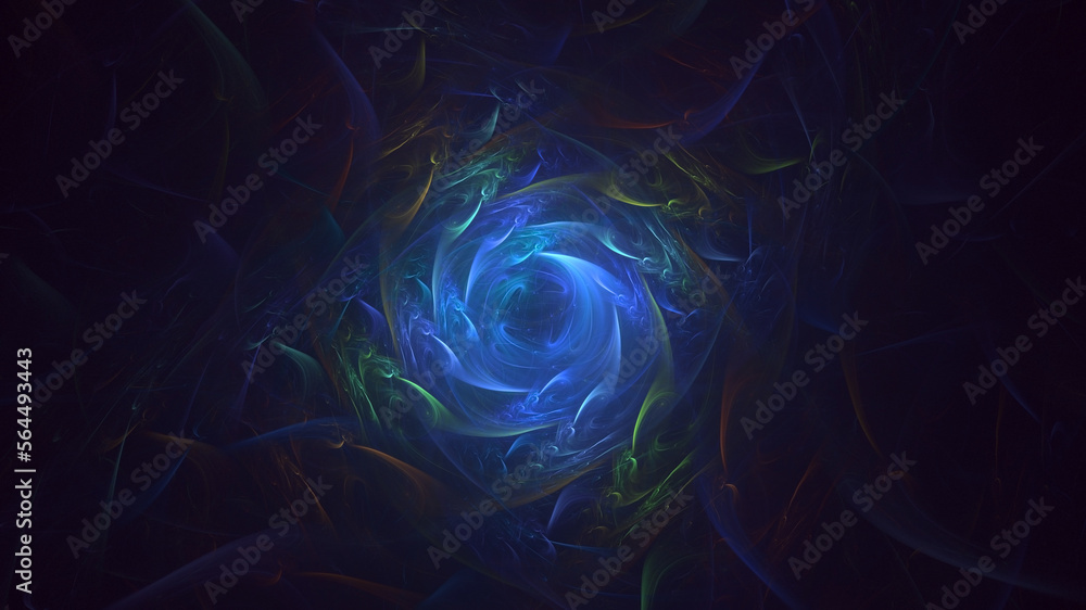 3D rendering abstract round hole light background 3D rendering abstract round hole light background