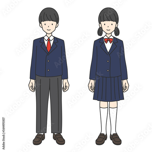 Japanese school student