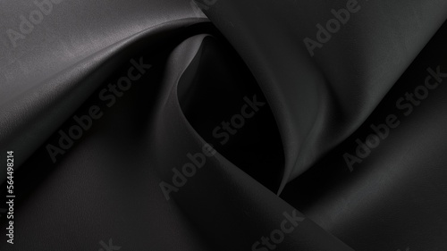 黒のかっこいいラグジュアリな布素材