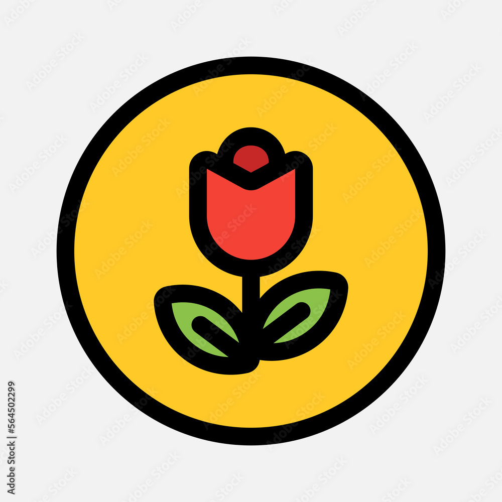 Macro icon in filled line style about camera, use for website mobile app presentation Macro icon in filled line style about camera, use for website mobile app presentation