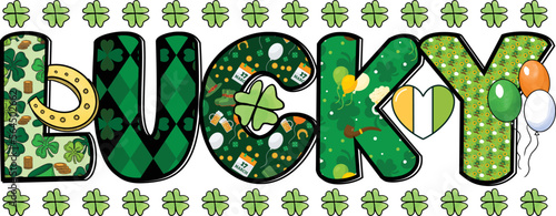 Lucky St. Patrick's Day Sublimation T-shirt