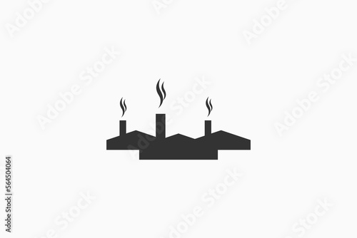 Illustration vector graphic of industry factory
