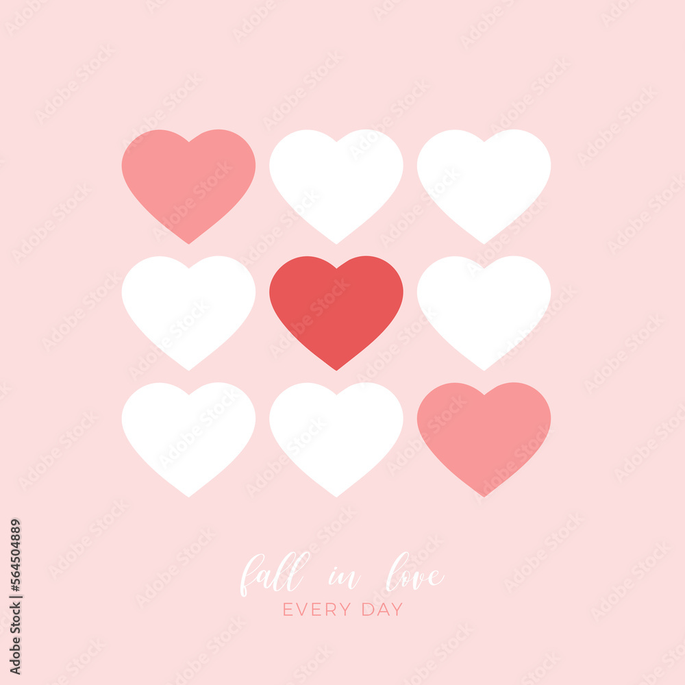Happy Valentine's day, greeting, card, background