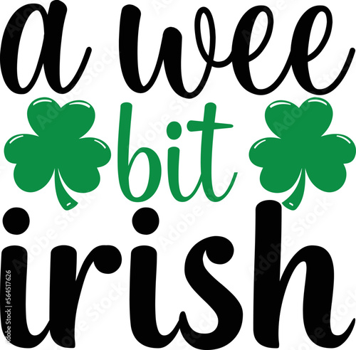 A wee bit irish