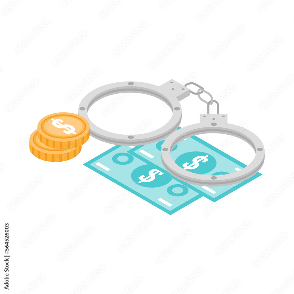 Corruption Isometric Icon