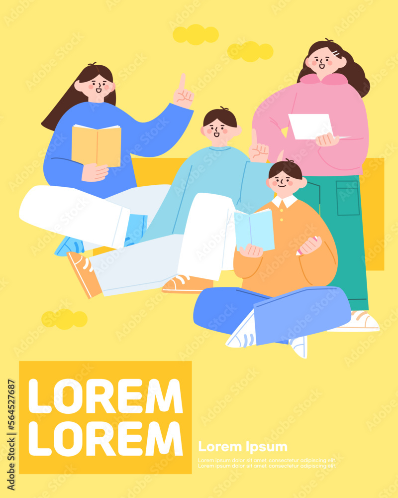 New Semester Character Poster Template
New Semester Character Poster Template