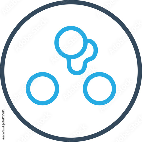 Doughnut Vector Icon 