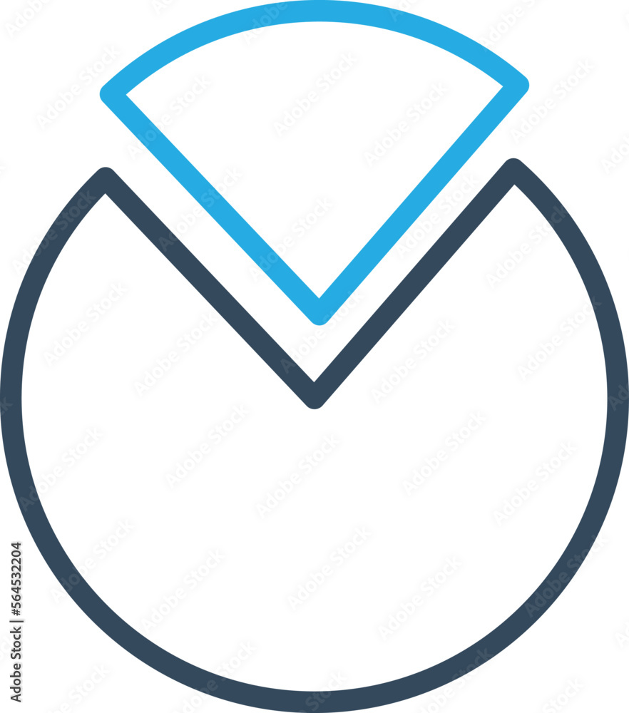 Pie Vector Icon
Pie Vector Icon